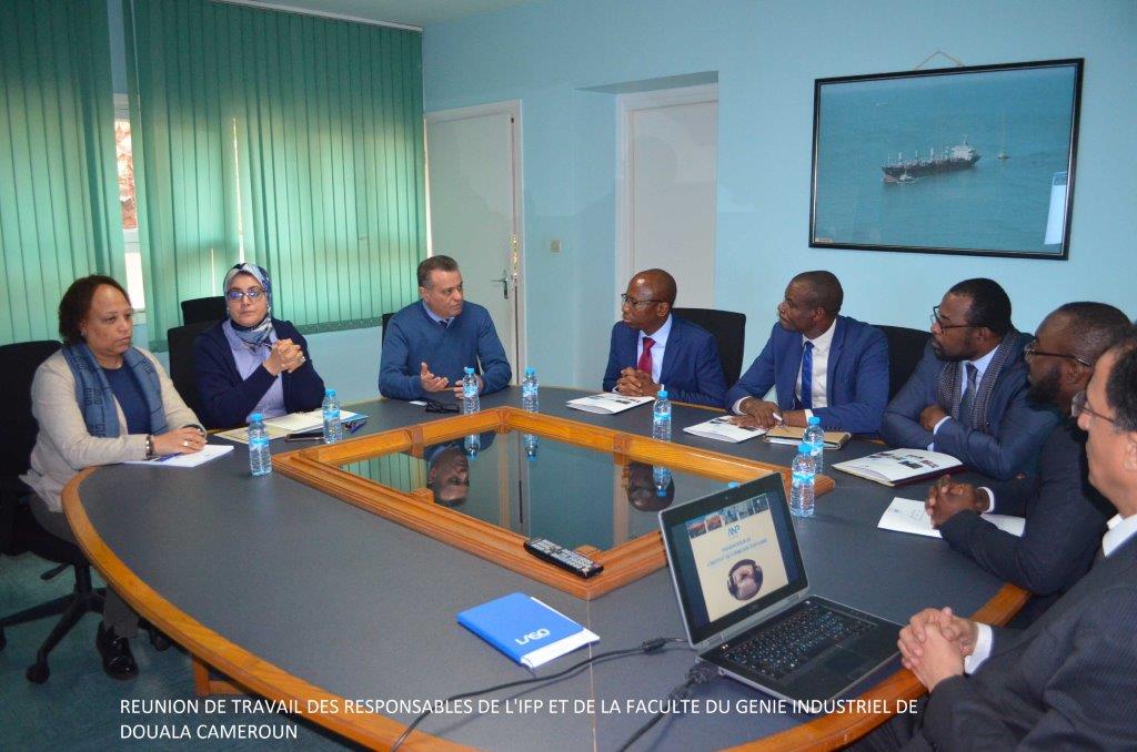 Visite d’une délégation de la Faculté de Génie Industriel (FGI) de l’Université de Douala Cameroune à l’Institut de Formation Portuaire - Le 4 février 2020